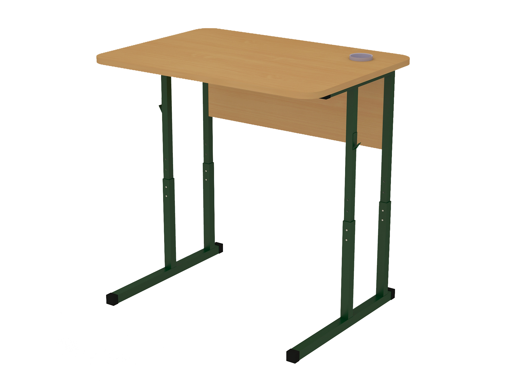 Стіл учнівський Залізо, регульований 4-7 рост гр, без полиці